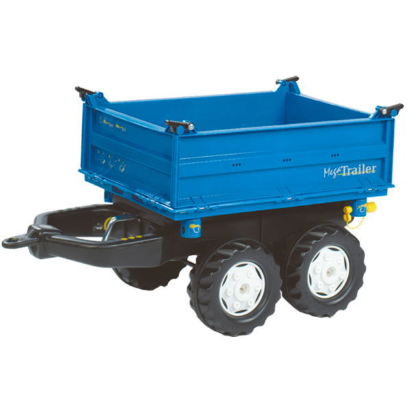 Rolly Toys - rollyMega Trailer blauw
