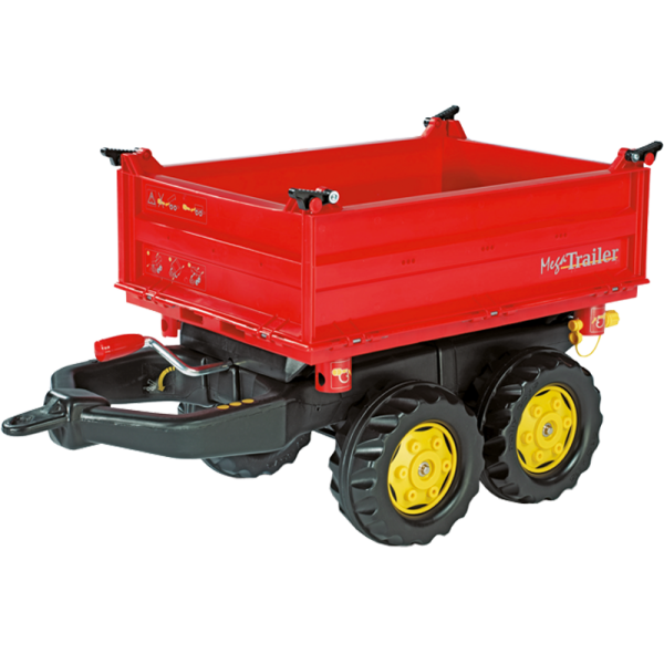 Rolly Toys - rollyMega Trailer rood