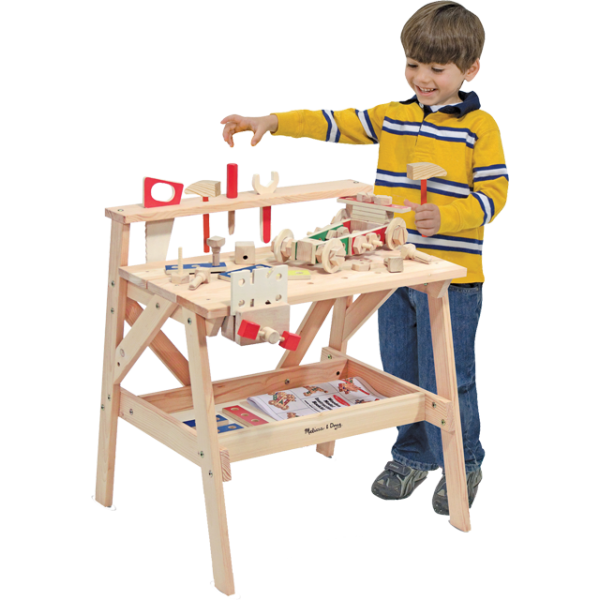 Melissa and Doug - Houten Constructie Werkbank