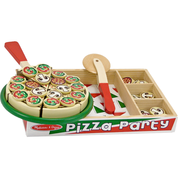 Melissa & Doug - Houten Speelgoed Pizza