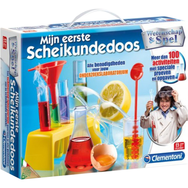 Clementoni Wetenschap & Spel - Mijn Eerste Scheikundedoos