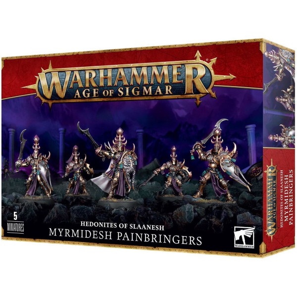 Warhammer Age of Sigmar - Hedonites of Slaanesh - Myrmidesh Painbringers (83-90)
