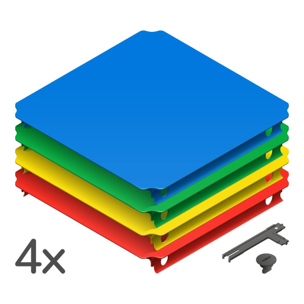 QUADRO - PANELEN SET S (4st.)