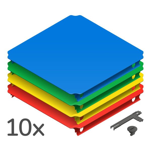 QUADRO - PANELEN SET XXL (10st.)