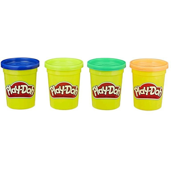 Play-Doh kleiset Wild 4-delig blauw/groen/oranje