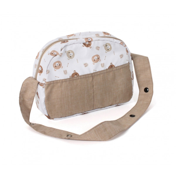 4066285853638 - Bayer Chic - Poppen Luiertas - beige beertjes