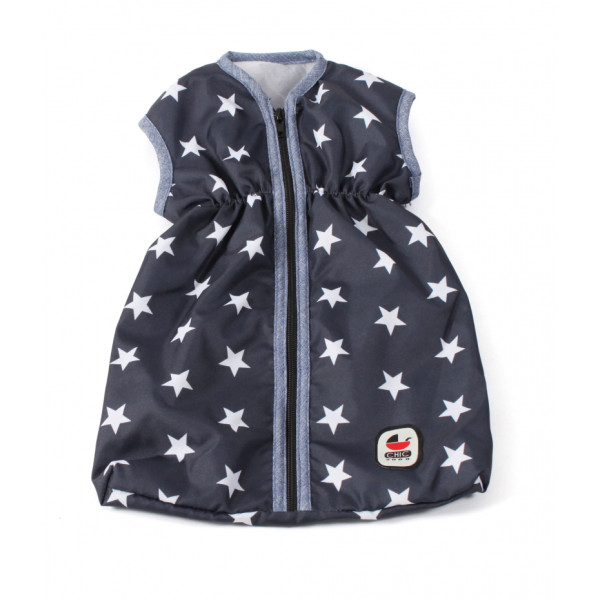 Bayer Chic - Poppenslaapzak - Stars Navy