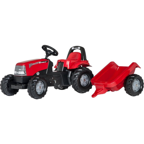 Rolly Toys - rollyKid Massey Ferguson met aanhanger