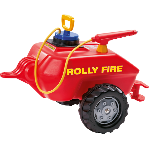 Rolly Toys - Brandweertrailer Rood 122967