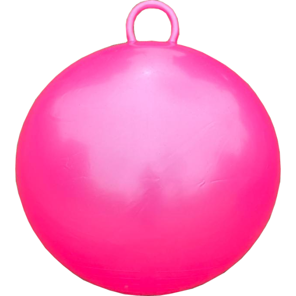 Skippybal 70cm Roze Glitter