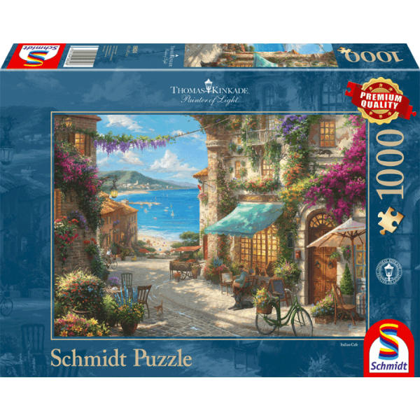 Schmidt - Café aan de Italiaanse Rivièra (1000) - Puzzel
