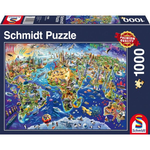 Schmidt - Onze wereld - Puzzle (1000)