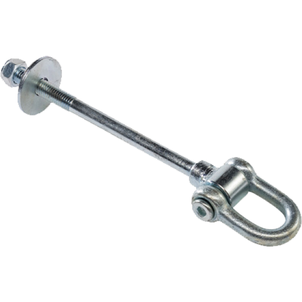 Schommelhaak Model D 16 cm met Harpsluiting