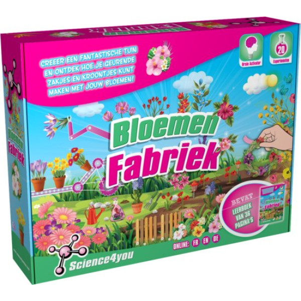 Science 4 You Bloemen Fabriek - Experimenteerset