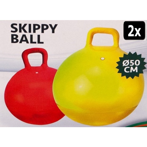 Alert Skippybal 50 cm Geel