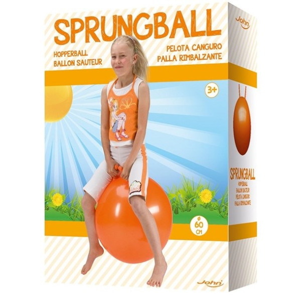 Skippybal 55-60 cm - Oranje