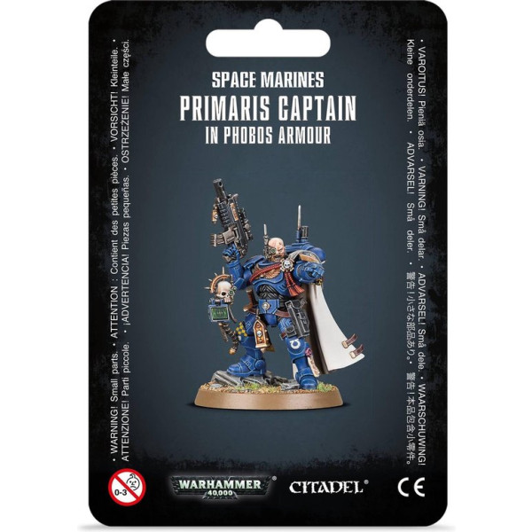 Warhammer 40K - Space Marine - Captain in Gravis Armour