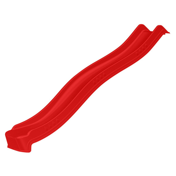 SwingKing HDPE Module Glijbaan 265cm - Rood (platform hoogte 150cm)