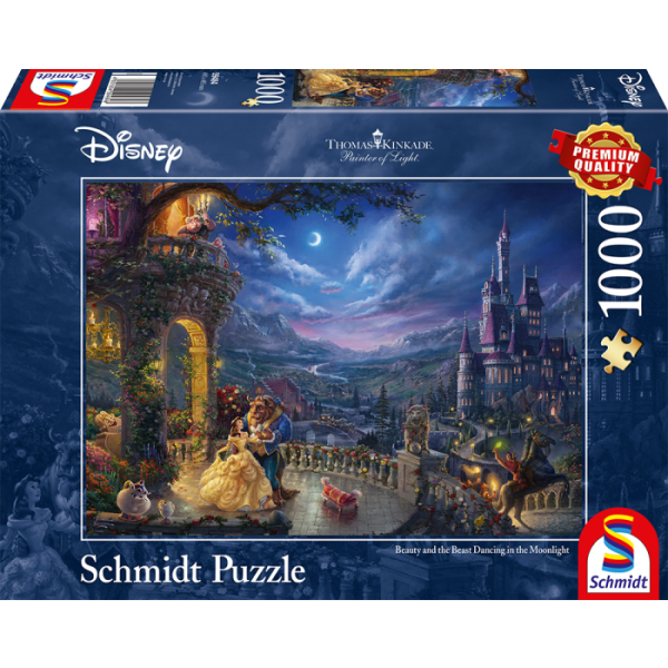 Thomas Kinkade - Disney Beauty and the Beast - Puzzle (1000)