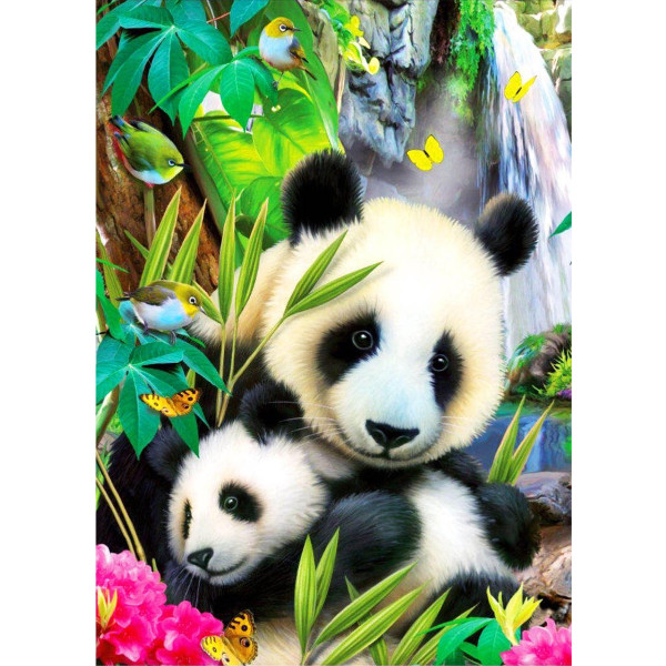 Toi-Toys Diamond Painting - Panda (50x40cm)