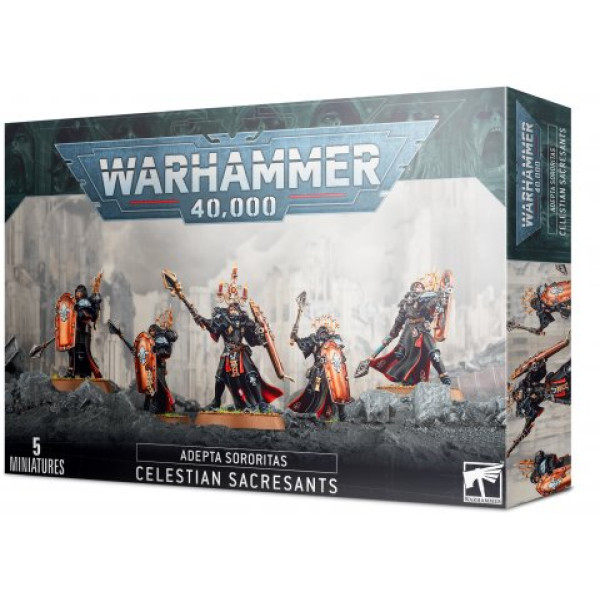 Warhammer 40K - Adepta Sororitas Celestian Sacresants - (52-35)
