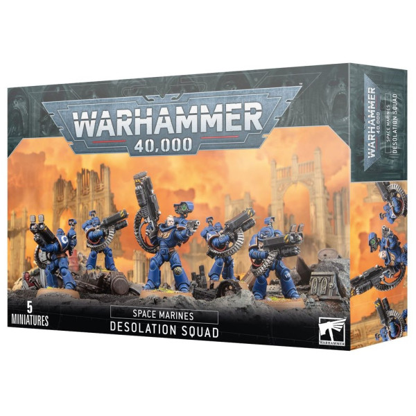 Warhammer 40K – Space Marine Scouts with Sniper Rifles