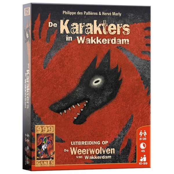 Weerwolven - De karakters in Wakkerdam uitbreidingset - Kaartspel