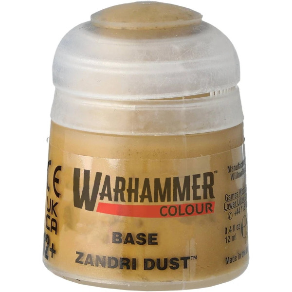 Warhammer Paint - Base - Zandri Dust 12ml - (21-16)